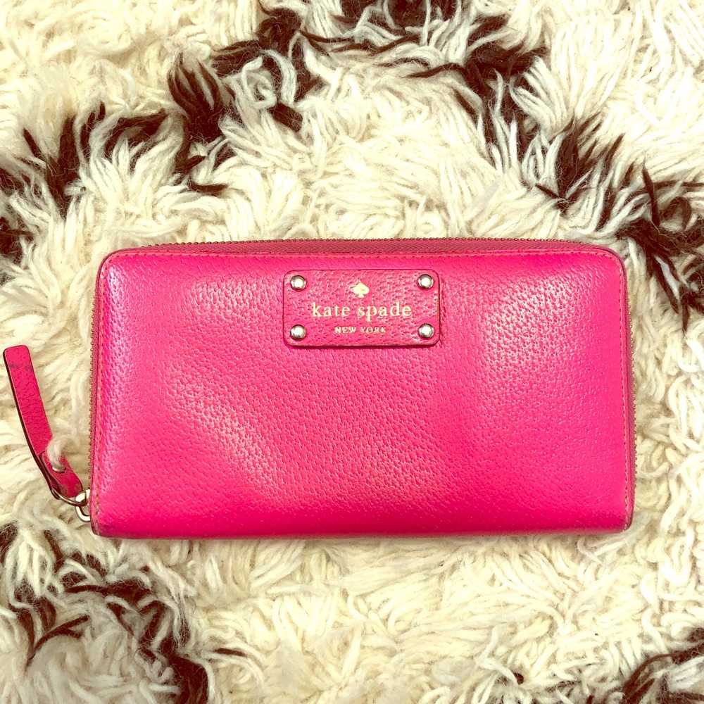 Kate Spade ‘Wellesley Neda’ zip around wallet